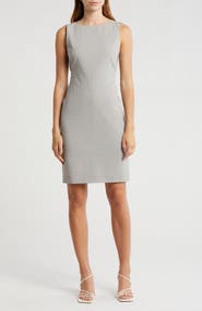 Theory Betty Stretch Wool Sheath Dress