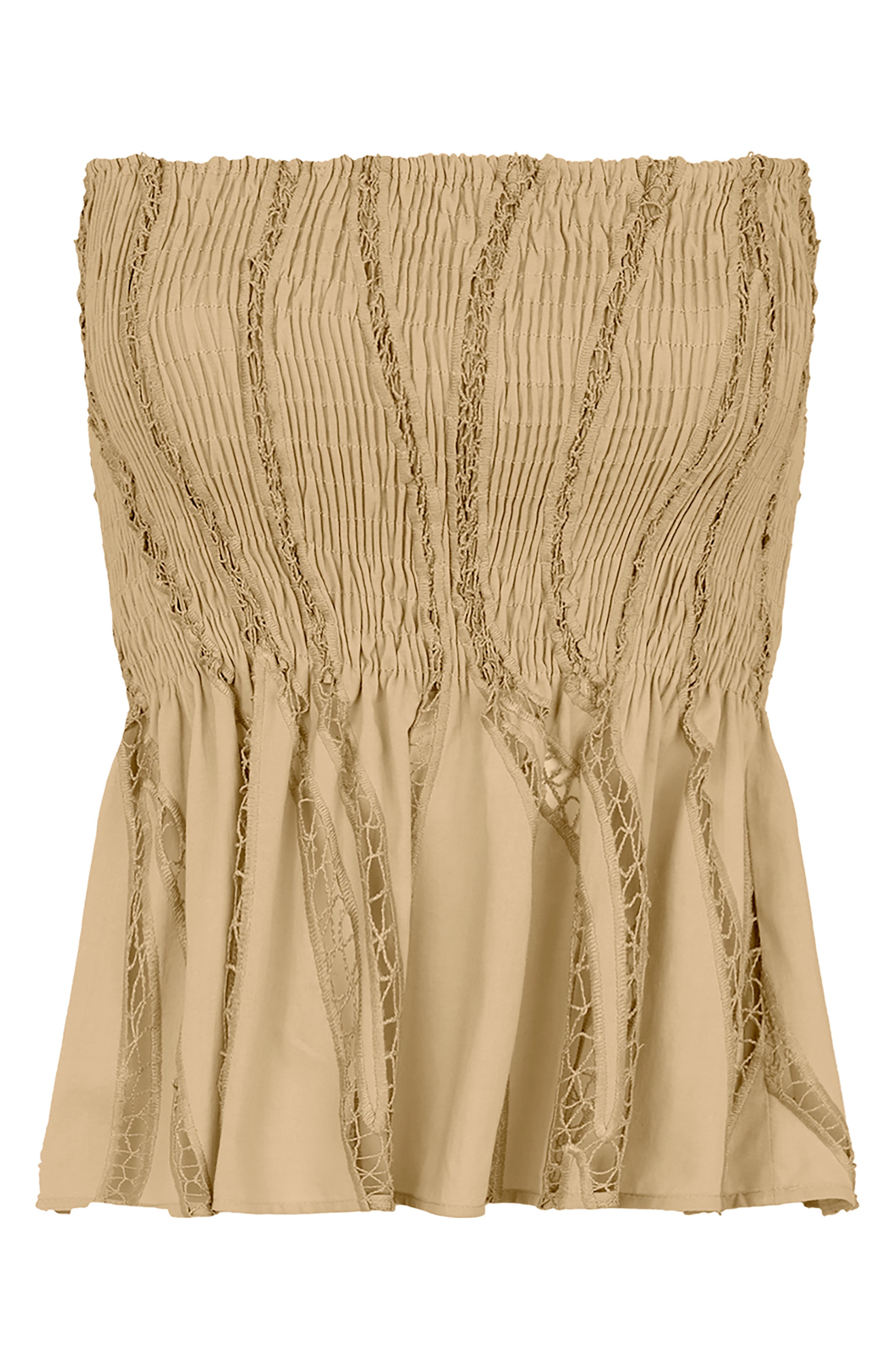 ViX Paula Hermanny Babi Strapless Cover-Up Top