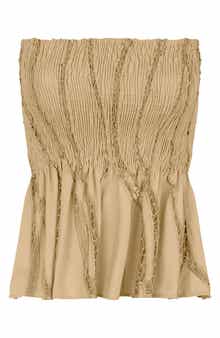 ViX Paula Hermanny Babi Strapless Cover-Up Top