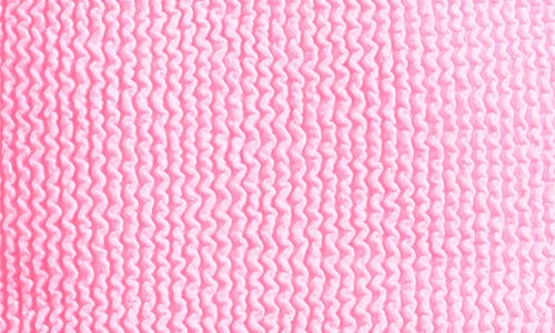 Hunza G Pamela Contrast Binding One-piece Swimsuit In Bubblegum/red