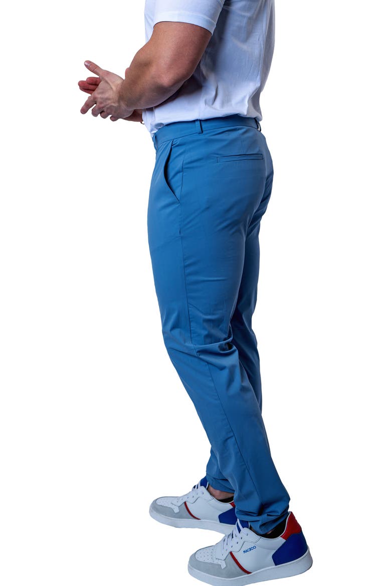 Allday Slim Fit Pants, Alternate, color, GREY/BLUE