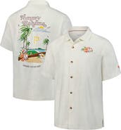 Tommy Bahama Men's Tommy Bahama  White Pittsburgh Pirates Grand Slam Bay Camp Button-Up Shirt