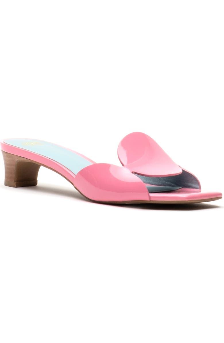 Frances Valentine Sandy Slide Sandal, Main, color, Pink