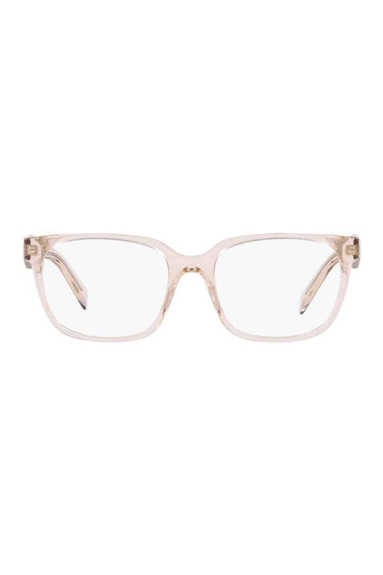 54mm Rectangular Optical Glasses, Main, color, CRYSTAL