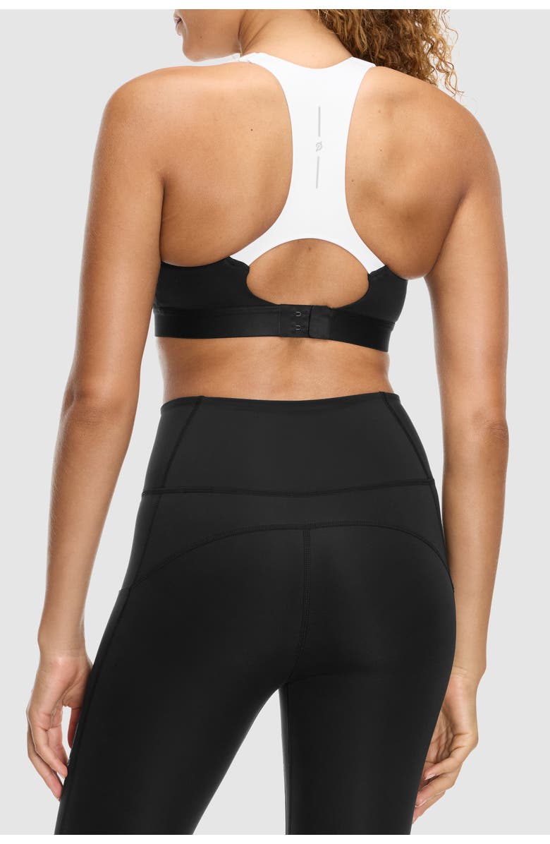 Peloton Enhanced Support Racerback Bra, Alternate, color, Jet Black