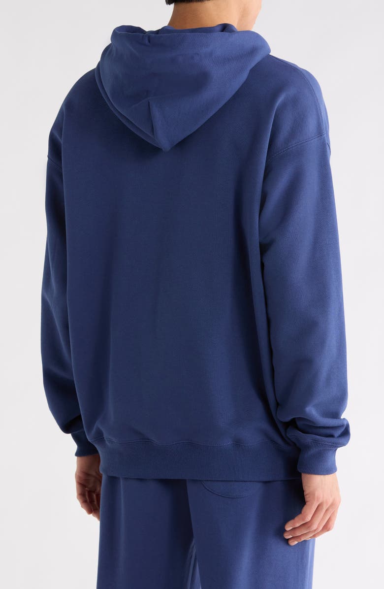 Off-White Big Bookish Skate Graphic Hoodie, Alternate, color, Dark Blue-White