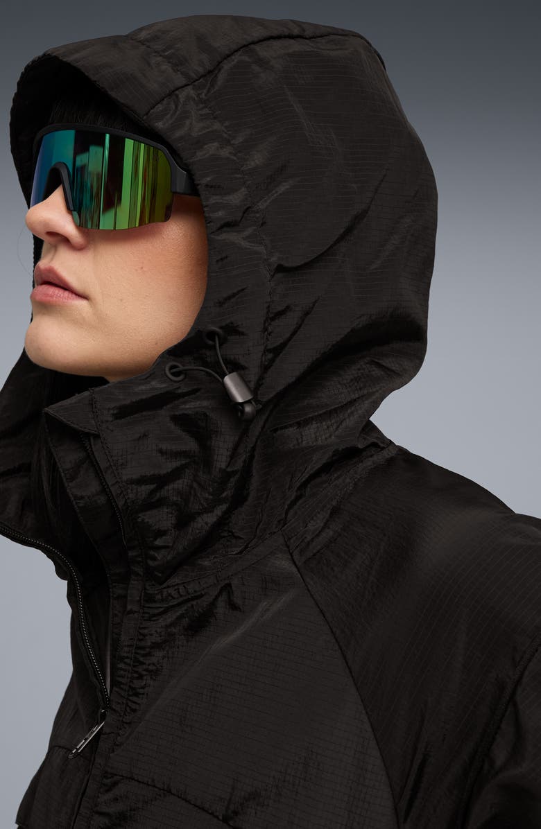 PUMA CLRT Hooded Ripstop Jacket, Alternate, color, Puma Black