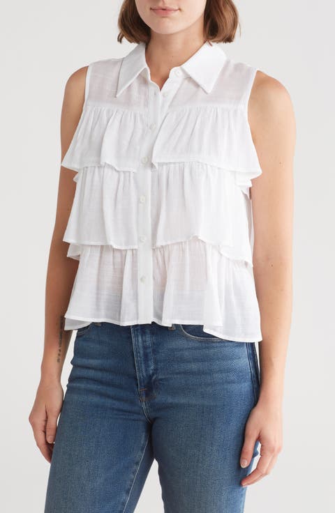 Aurora Sleeveless Tiered Top