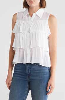 BY DESIGN Aurora Sleeveless Tiered Top