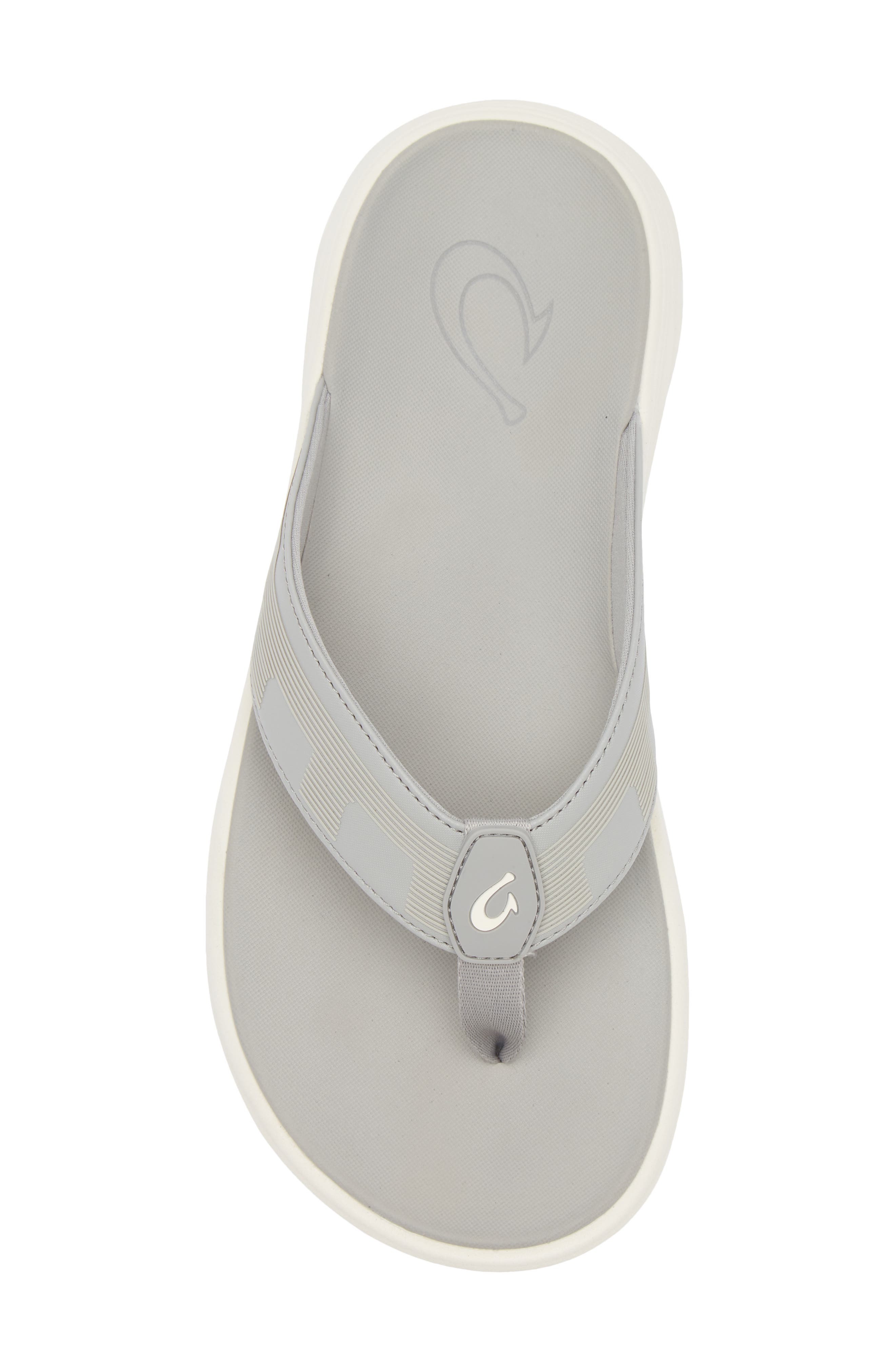 OluKai Malana Flip Flop, Alternate, color, Ash / Ash