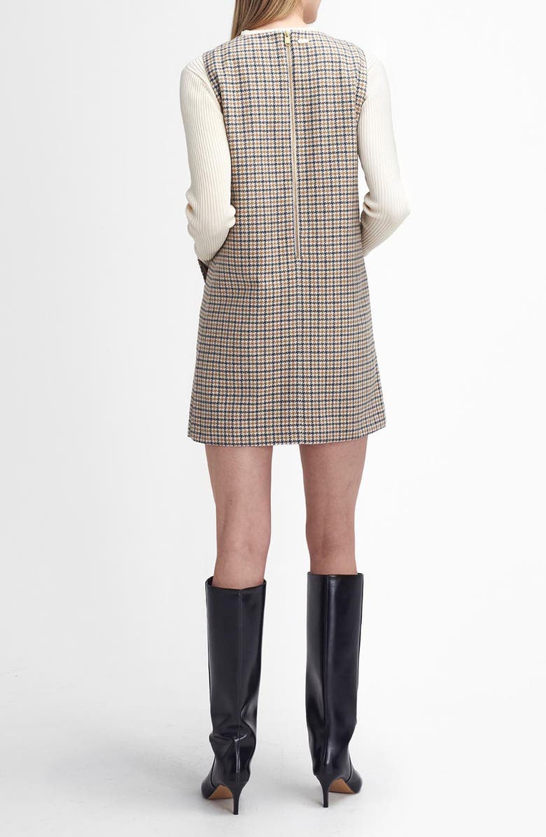 Barbour Deanna Sleeveless Shift Minidress, Alternate, color, Brown/ Multi