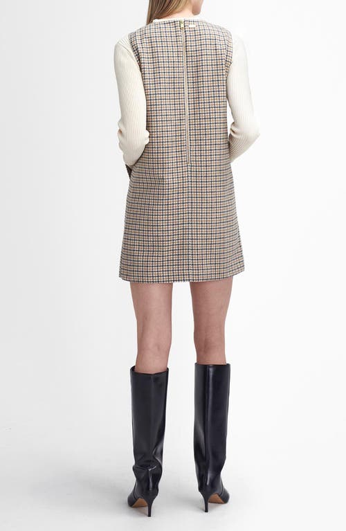Barbour Deanna Sleeveless Shift Minidress In Multi