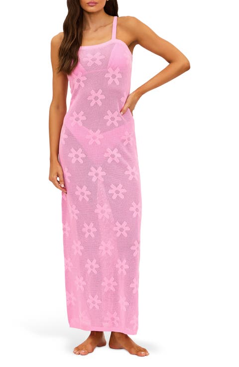 Conrad Cotton Floral Jacquard Sundress