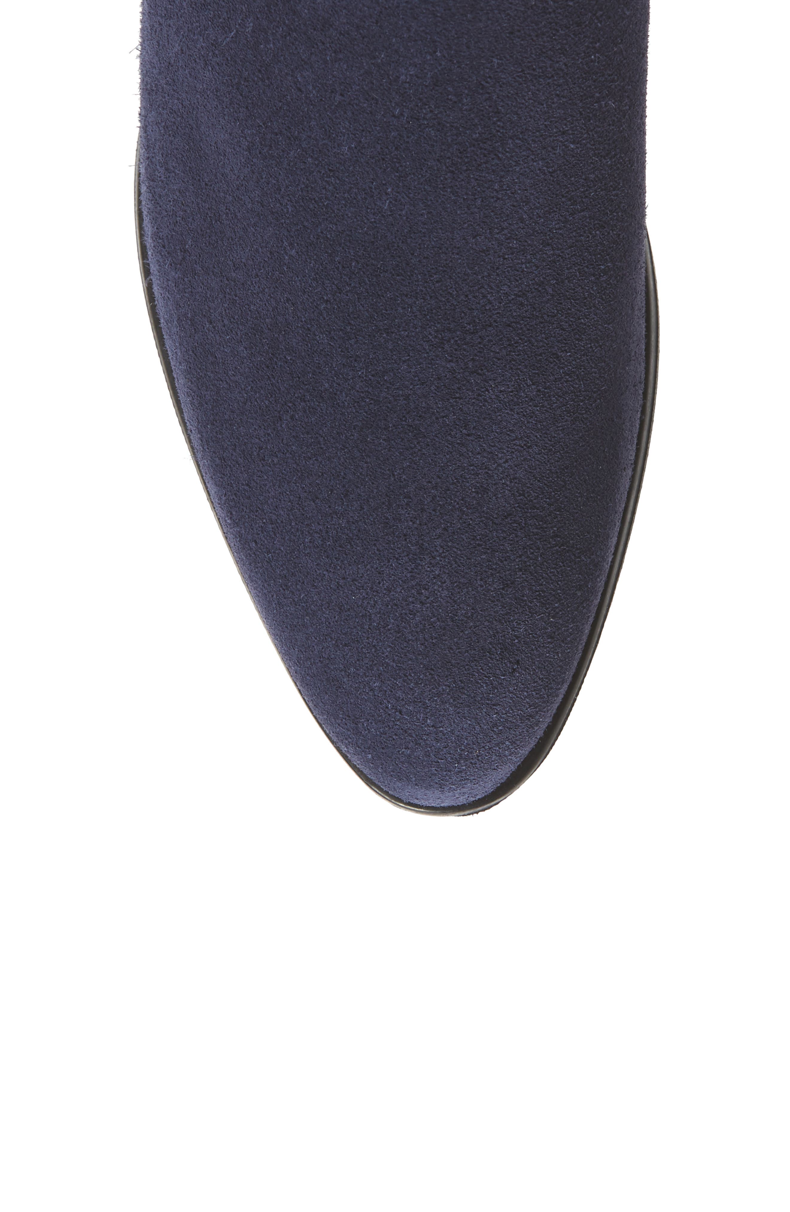 Rally Waterproof Knee-High Boot, Alternate, color, DEEP BLUE SUEDE