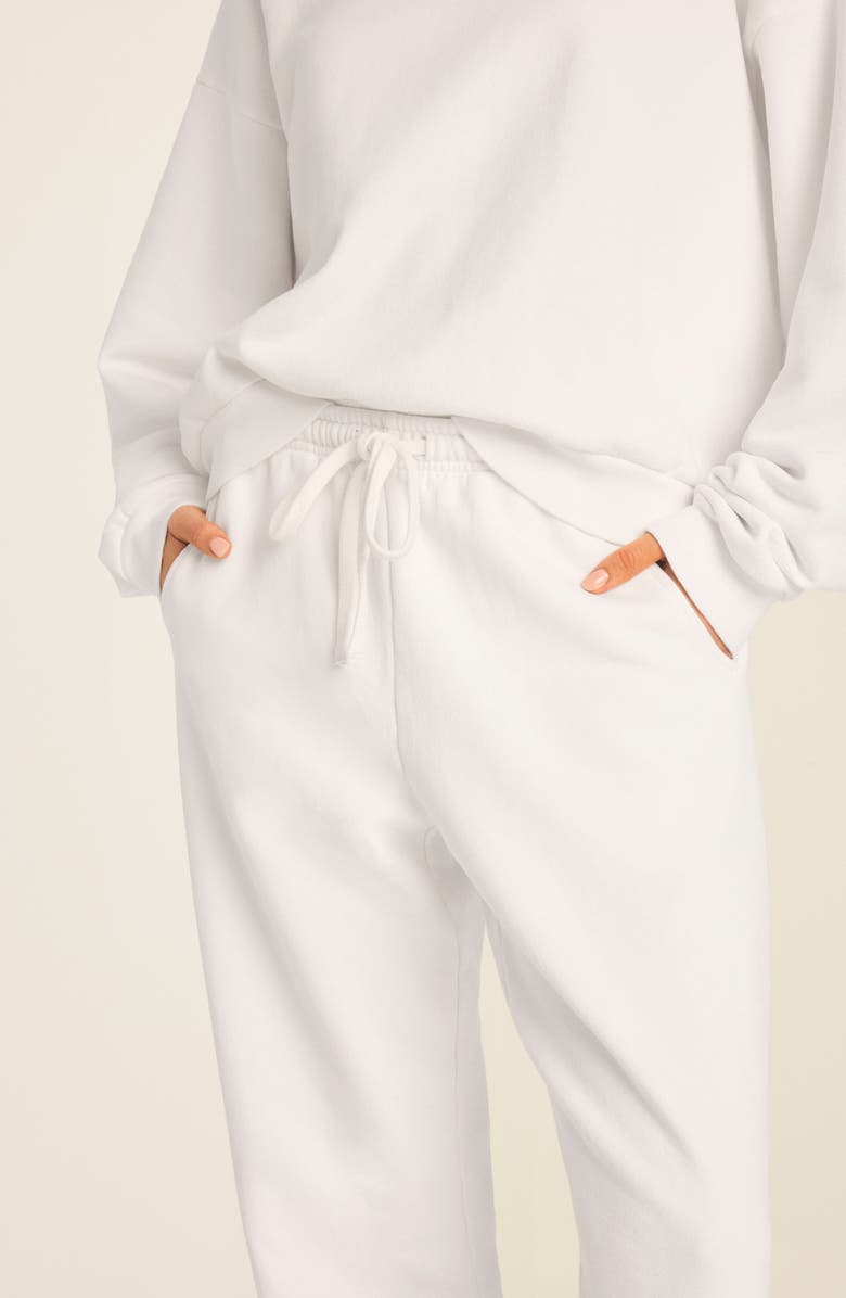 Vitamin A<sup>®</sup> Dawn Classic Cotton Sweatpants, Alternate, color, White