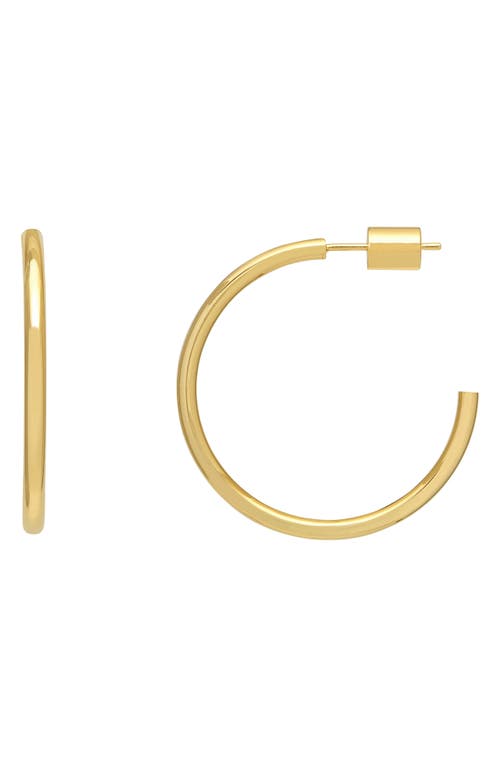 Estella Bartlett Xl Hoop Earrings In Gold