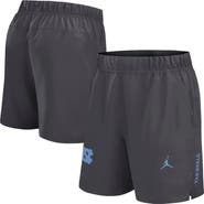 Jordan Brand Men's Jordan Brand Gray North Carolina Tar Heels Primetime Woven Victory Performance Shorts