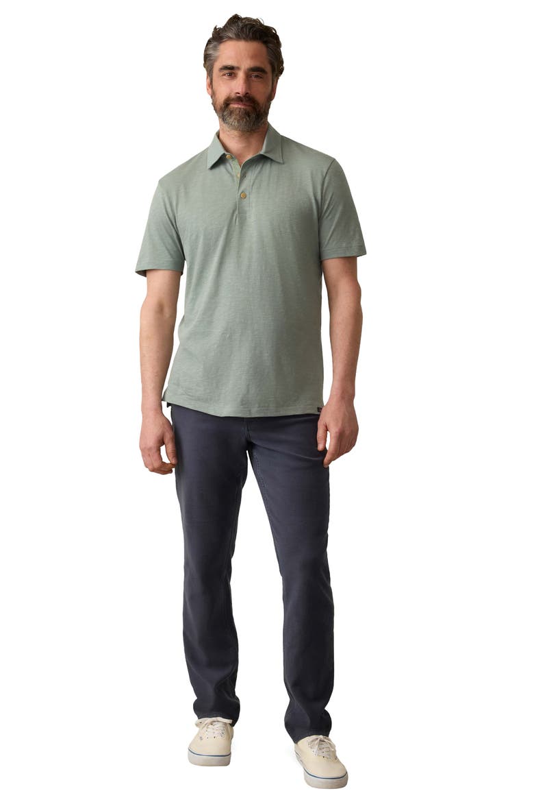 Sunwashed T-Shirt Polo, Alternate, color, SAGE CREEK