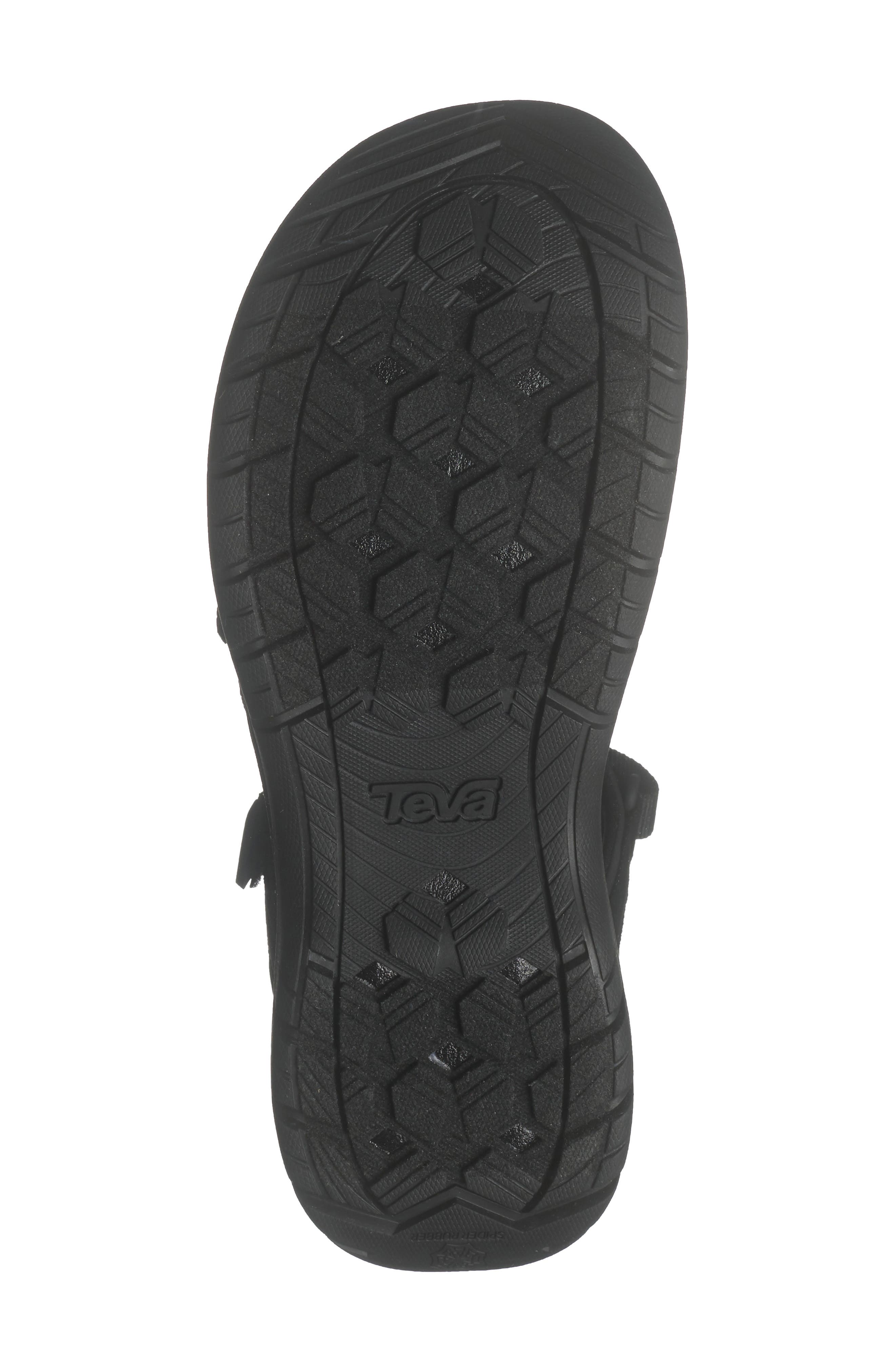 Teva Tirra Sport Hiking Sandal, Alternate, color, Black/ Black