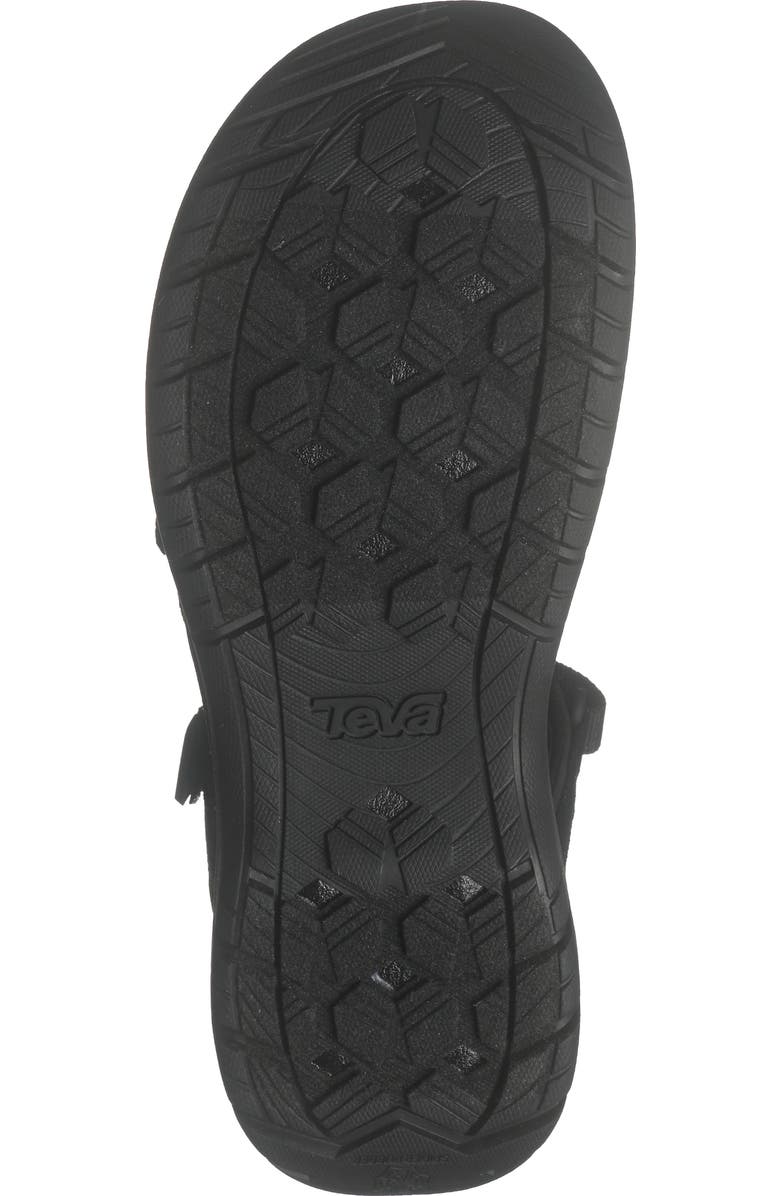Teva Tirra Sport Hiking Sandal, Alternate, color, Black/ Black