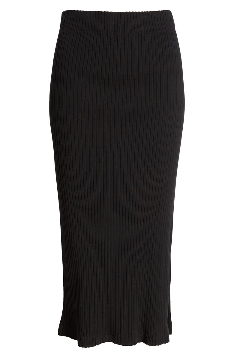 Rails Angie Side Slit Rib Midi Skirt, Alternate, color,