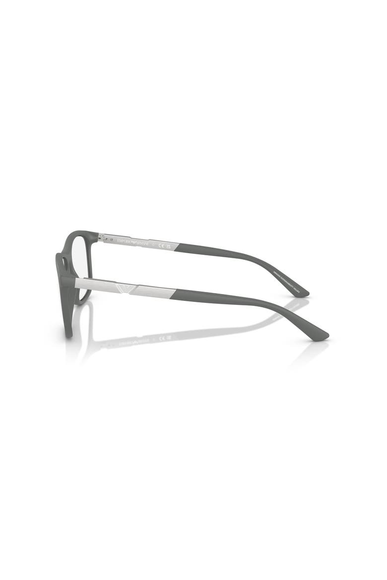 55mm Rectangle optical glasses, Alternate, color, Grey