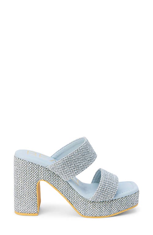Beach By Matisse Gem Platform Sandal In Slate
