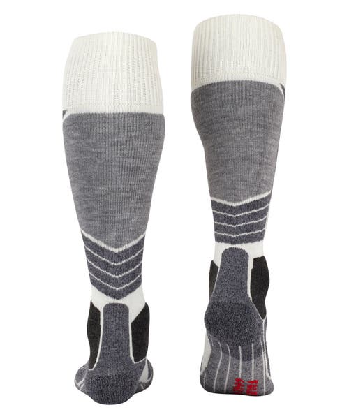 Falke Sk1 Comfort Ski Socks In White