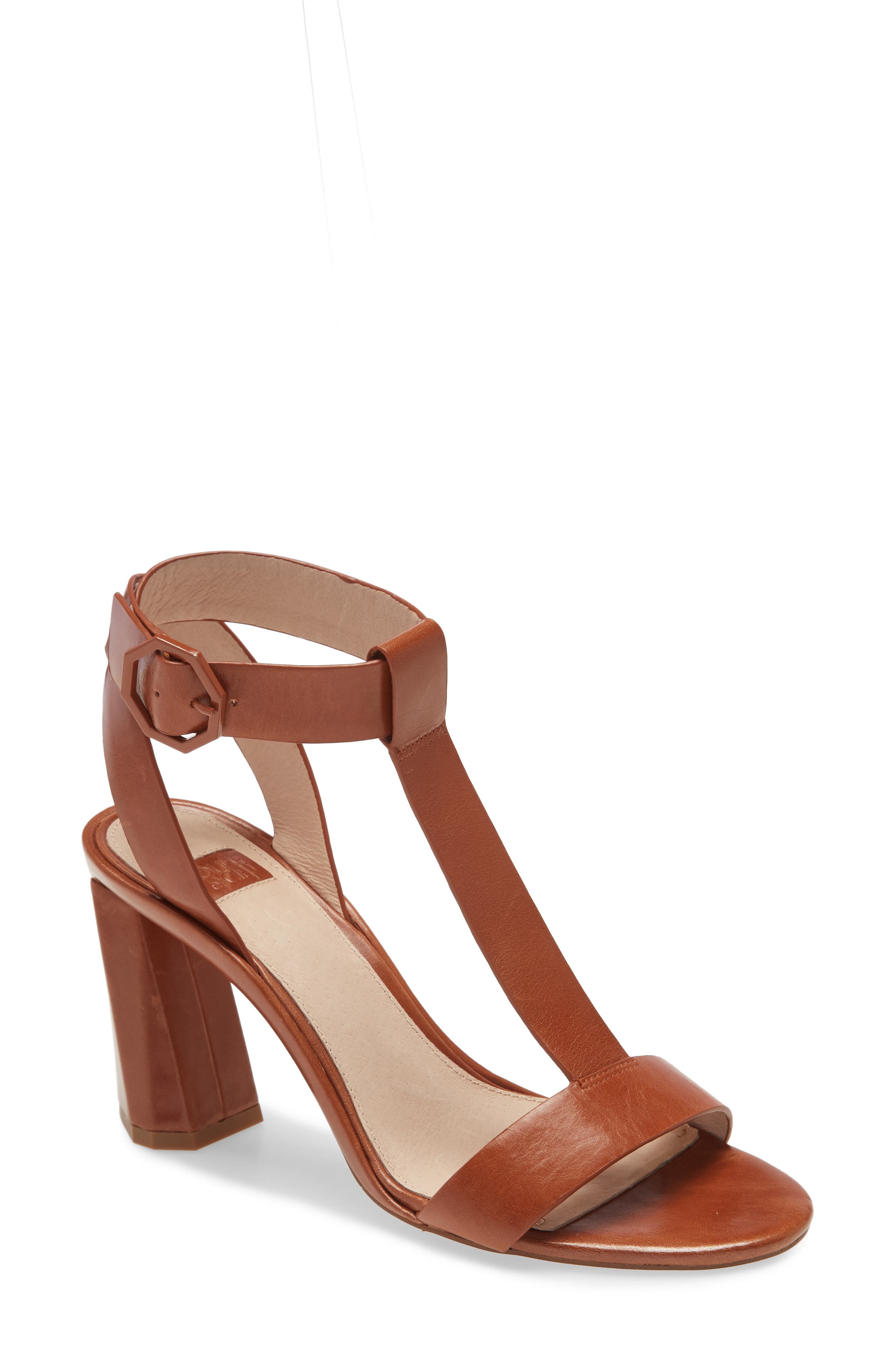 Nalah Sandal, Main, color, PEANUT BRITTLE LEATHER