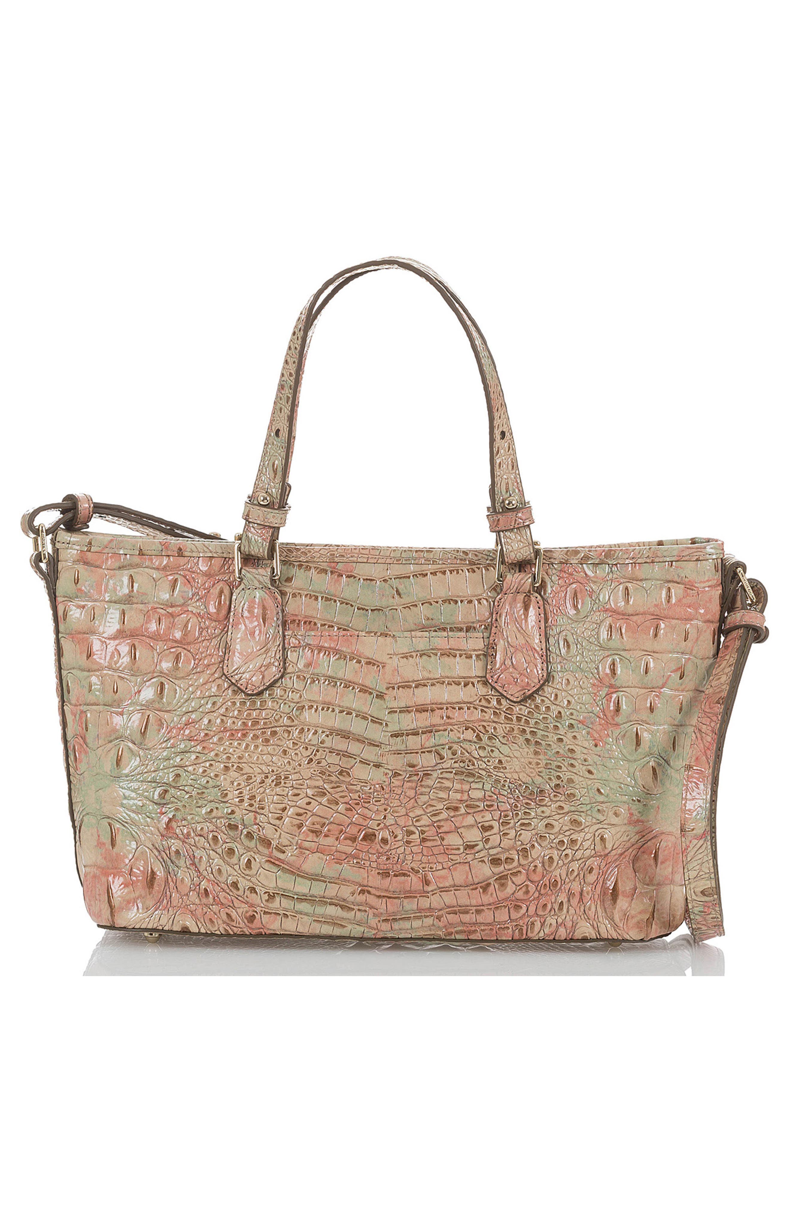 Melbourne Mini Asher Leather Tote, Alternate, color, SAHARA