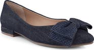 Me Too Alize Bow Pointed Toe Flat