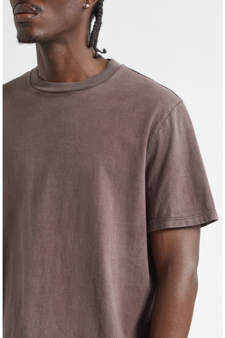 Box Cotton T-Shirt, Alternate, color, WORN BROWN LEGACY JERSEY