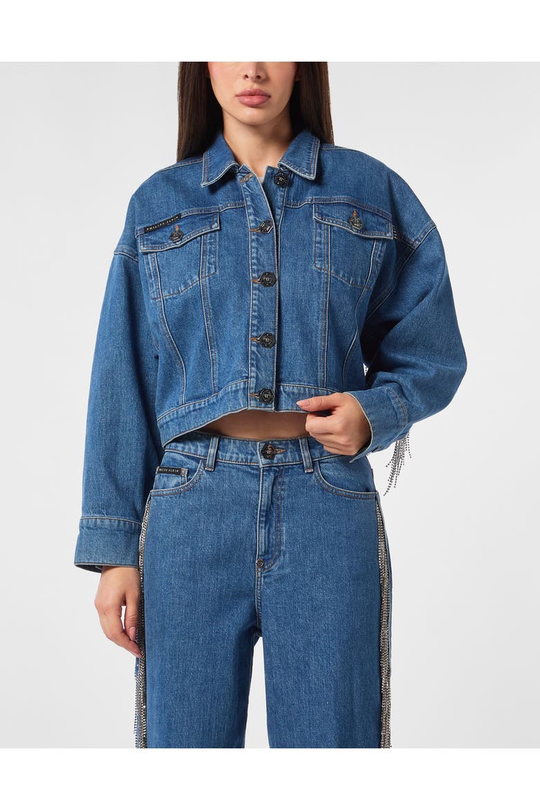 Denim Jacket Women, Main, color, Monte Carlo