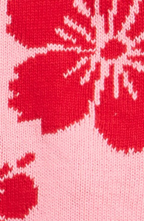 Kids' Hibiscus Romy Knit Crop Top & Pants Set