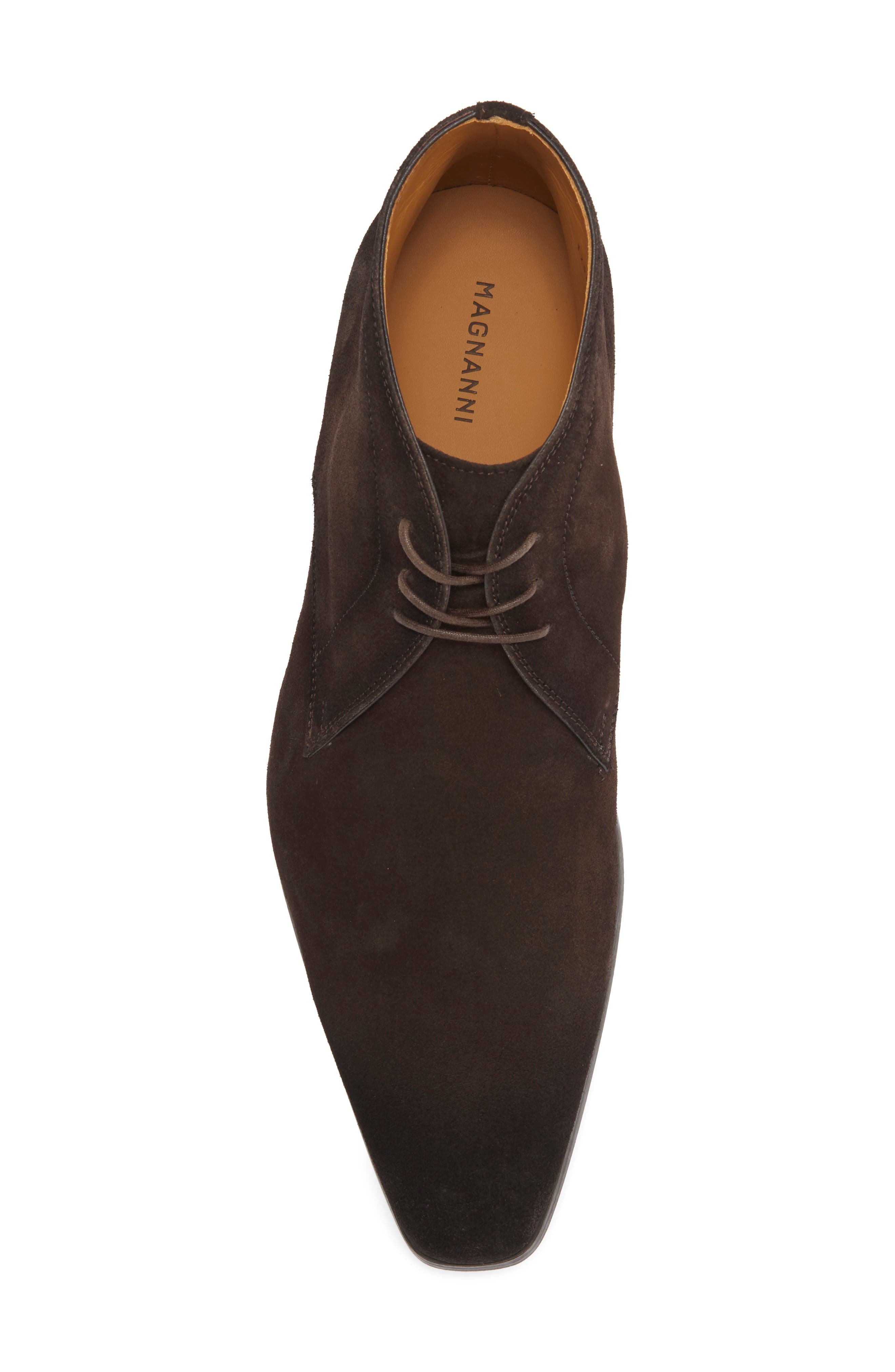 Magnanni Suede Chukka Boot, Alternate, color, Brown