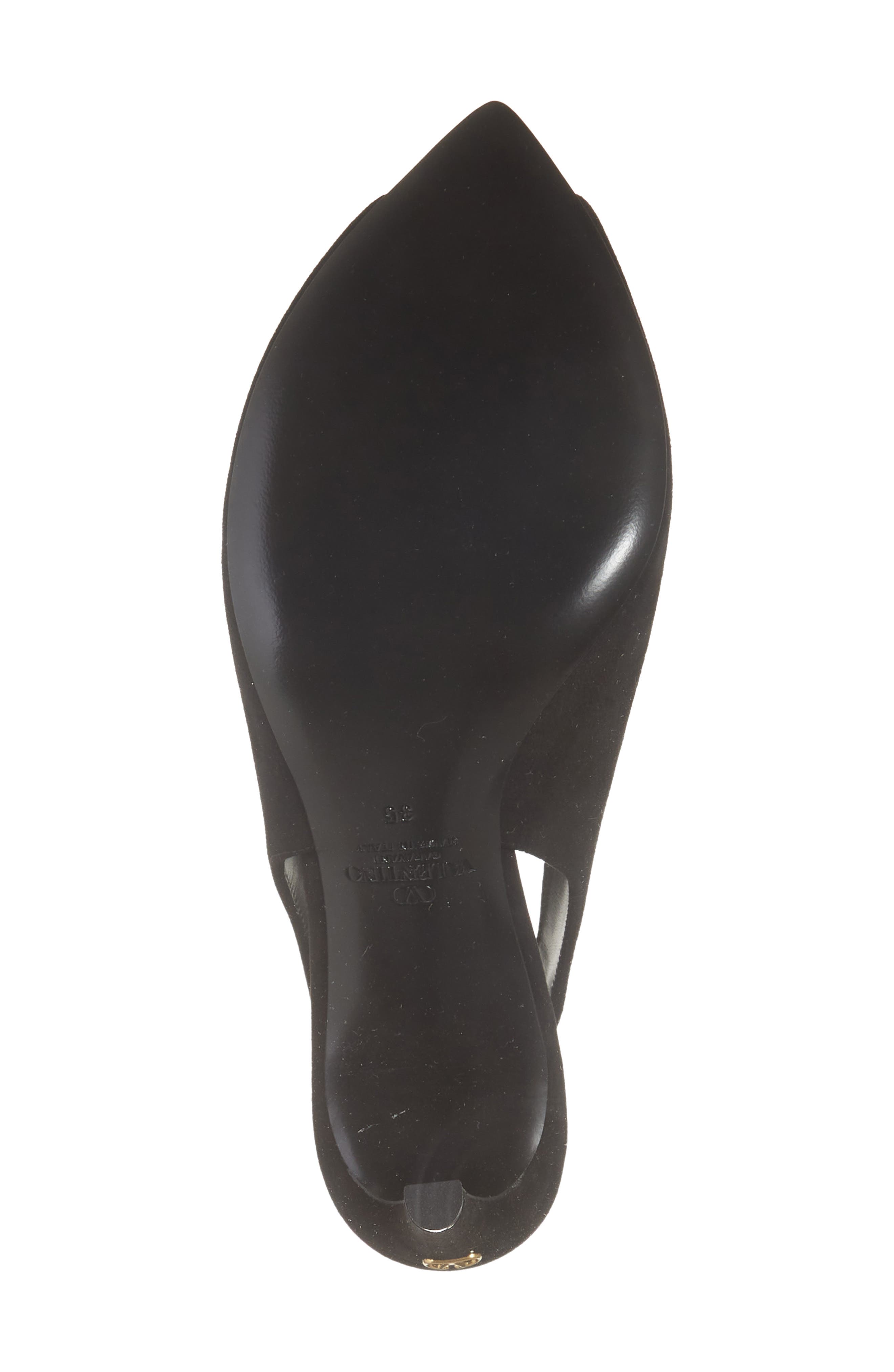 Valentino Garavani Révélé Slingback Sandal, Alternate, color, Black