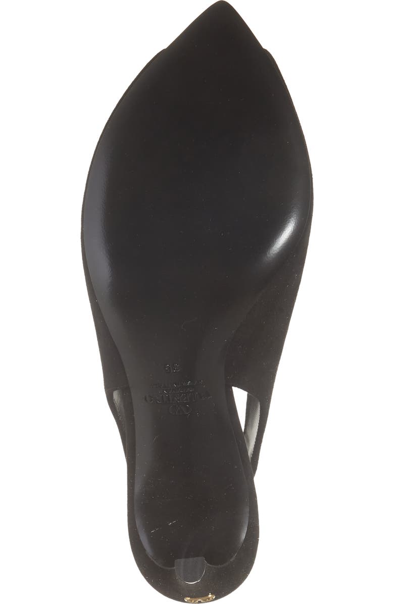 Valentino Garavani Révélé Slingback Sandal, Alternate, color, Black