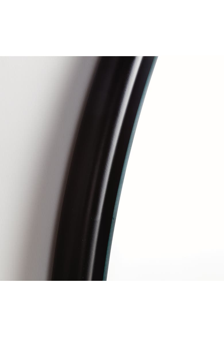 Ryland Mirror Large - Black Round Iron Frame - Beveled Edge, Alternate, color, Black