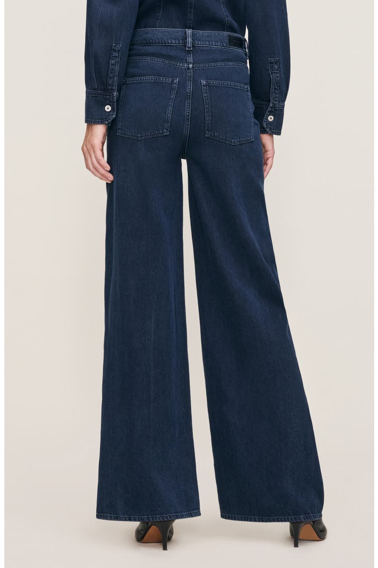 Hepburn High Waist Wide Leg Jeans, Alternate, color, CRATER LAKE