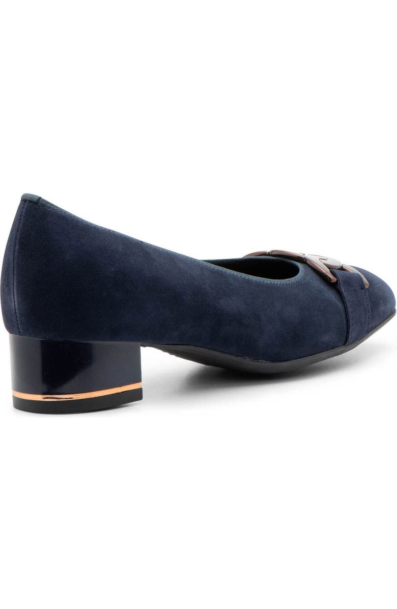 ara Gallant Chain Pump, Alternate, color, Midnight Blue