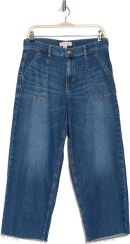 Lucky Brand Crop Utility Jeans