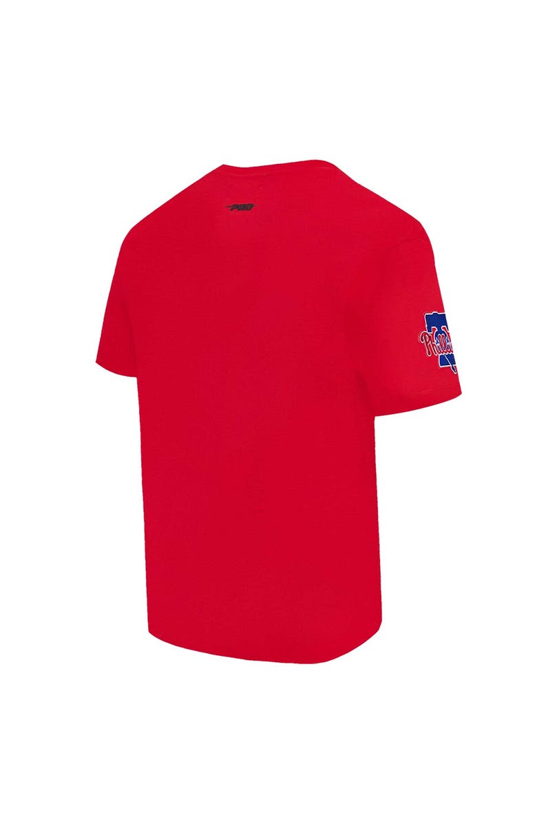 PRO STANDARD Men's Pro Standard Red Philadelphia Phillies Turn It Up Dropped Shoulder T-Shirt, Alternate, color, Red
