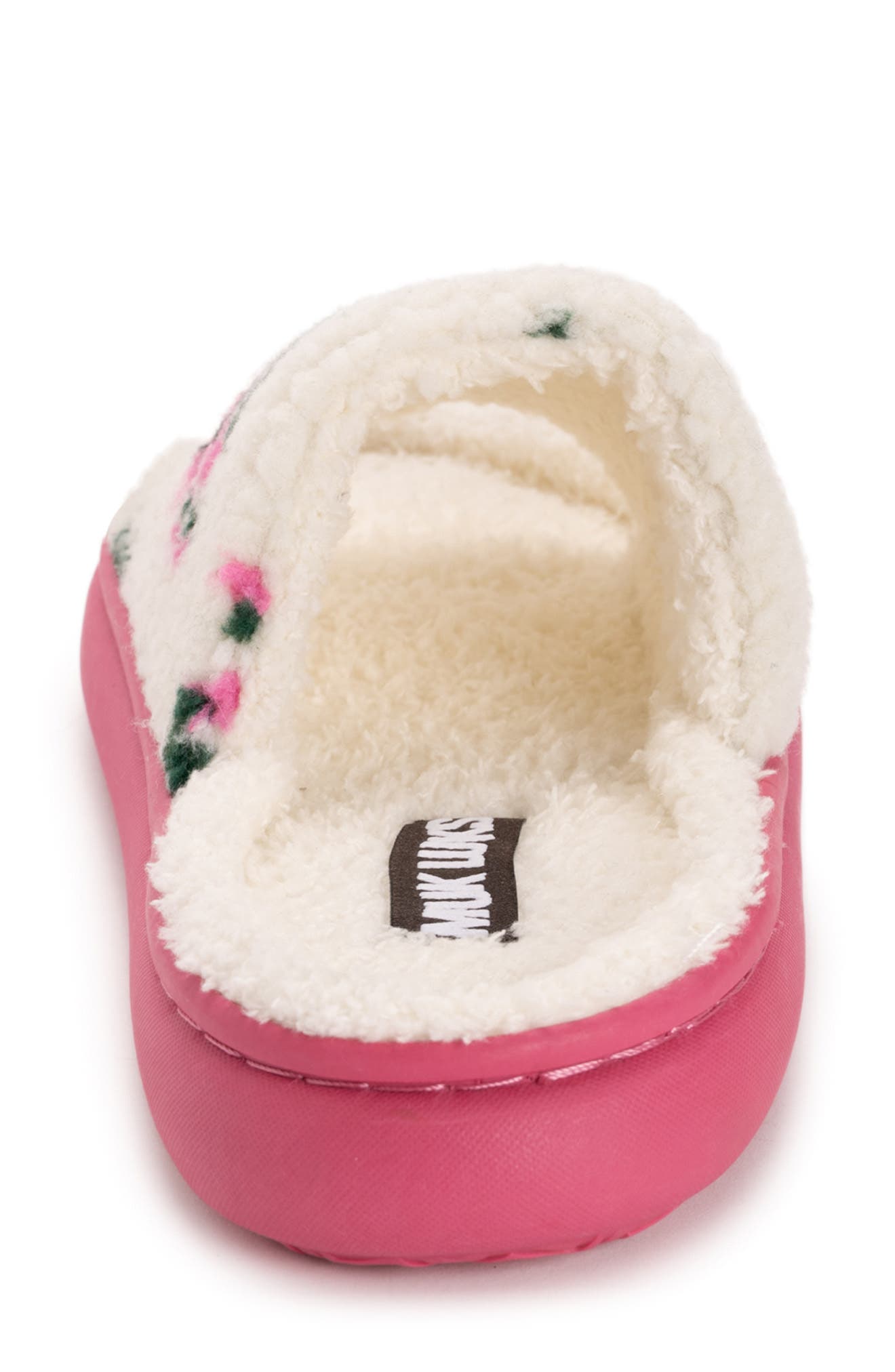 Marsai Faux Shearling Slipper, Alternate, color, PINK FLORAL