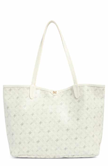 Sam Edelman Harper Monogram Medium Shopper Tote Bag