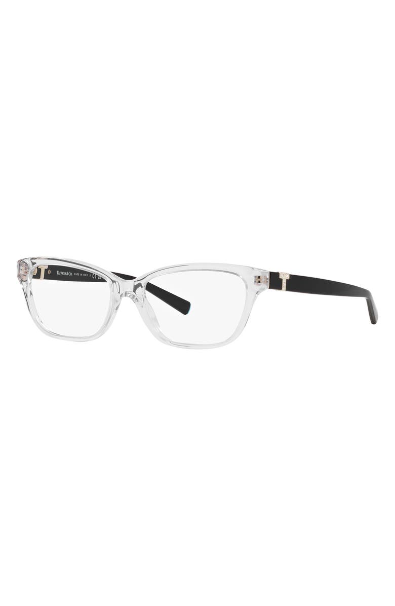 Tiffany & Co. 52mm Rectangular Optical Glasses, Alternate, color,