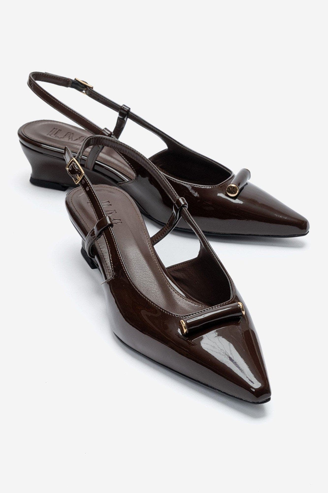Vhea Slingback Pump, Alternate, color, Brown Patent