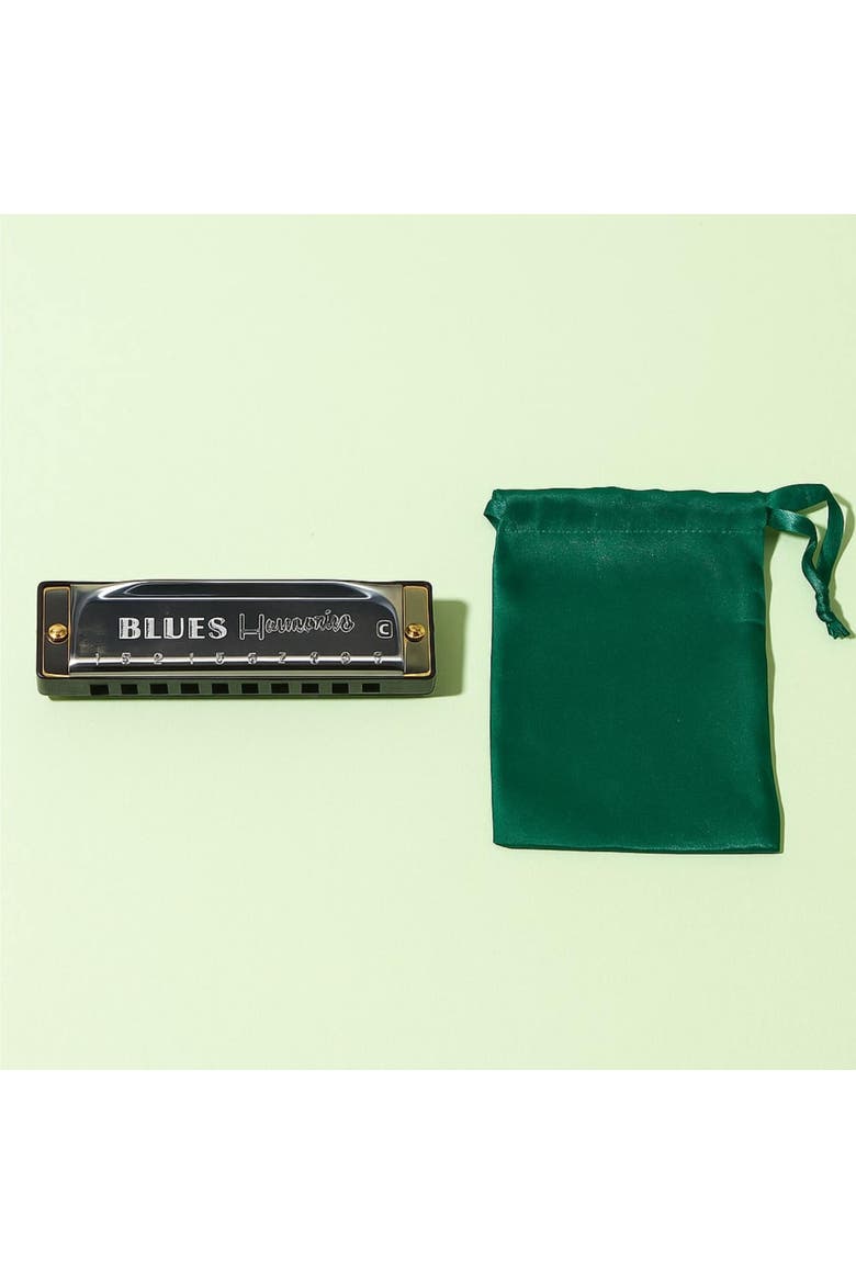 Retro Box, Learn Harmonica, Musical Kit, Instruction Book, All Age, Alternate, color, Multicolored