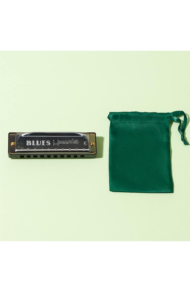 Hinkler Pty Ltd Retro Box, Learn Harmonica, Musical Kit, Instruction Book, All Age, Alternate, color, Multicolored