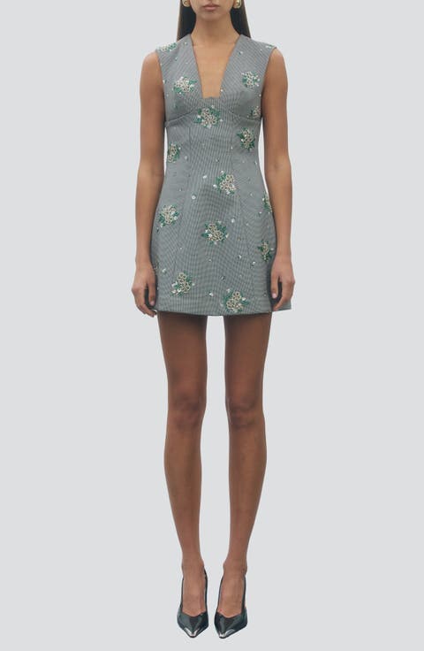 Violette Embroidered Minidress