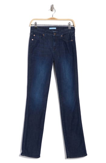 7 For All Mankind Kimmie Straight Leg Jeans In Afternoon